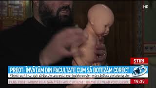 Preotul Visarion Alexa arată care este ritualul corect al botezului [upl. by Hobie591]