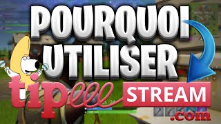 Pourquoi utiliser TipeeeStream [upl. by Ahsinoj]