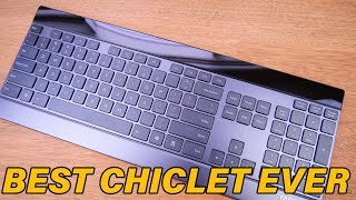 The Best Chiclet Keyboard  Rapoo 8900p review [upl. by Nalla]