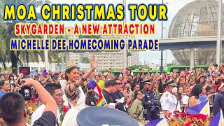 MALL OF ASIA Christmas Walking Tour 2023  New attraction and Miss Universe Homecoming Parade [upl. by Aala]