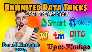 Unlimited Data Tricks  Apn for All Network [upl. by Ayiak]