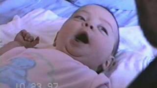 Baby Grace sings quotAmazing Gracequot at 2 months old [upl. by Halie]