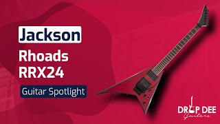 GUITAR DEMO Jackson Rhoads RRX24  Drop Dee Guitars [upl. by Nnylg625]