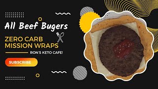 Air Frying All Beef Patties Zero Carb Mission Warps │ By Ron’s Keto Cafe [upl. by Svend]