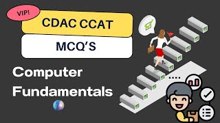 Computer Fundamentals MCQ for CDAC Exam  cdac ccat exam preparation  ccat exam preparation cdac [upl. by Annirac]