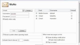 Xnotifier for Gmail Hotmail Yahoo AOL [upl. by Michel648]