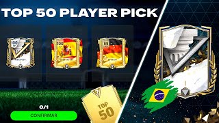 ABRO SOBRE TOP 50 y sale mal 😭 las PEORES RECOMPENSAS  FICHAJE GRATIS para el TEAM 🇧🇷  FC Mobile [upl. by Anerhs]