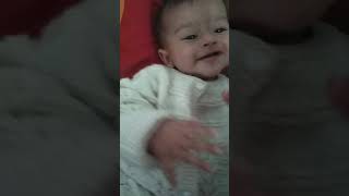 How to put nasal drops in babys noseget success in the end 😀see more cute videos of this cutie [upl. by Marco301]