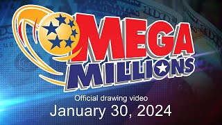 Mega Millions drawing for January 30 2024 [upl. by Teiluj]