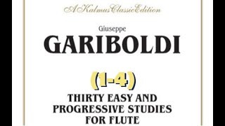 G Gariboldi 30 Easy and Progressive Studies for Flute 14 [upl. by Souza71]