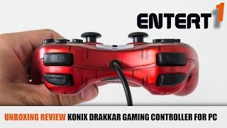 Unboxing Review Drakkar Gaming Controller for PC [upl. by Lyrahc532]