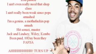 Chance The Rapper  Juice Lyrics [upl. by Wanda735]