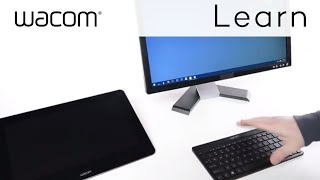 Configuring Wacom Cintiq Pro 13 and 16 with other monitors in Windows [upl. by Dove436]