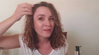 Honest Hair La Vie Review My curly hair LOVES it no frizz [upl. by Hittel]