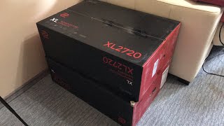 UNBOXING 4 Monitor BenQ XL2720 [upl. by Bobbette441]