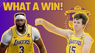 Lakers WIN Over Bucks In Double OT WHAT A GAME [upl. by Lyrrad]