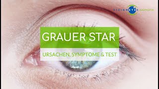 GRAUER STAR  Ursachen Symptome und Test 👁️ AugenCheck bei Augenoptik Steinmeyer in Ottobrunn [upl. by Eneri]