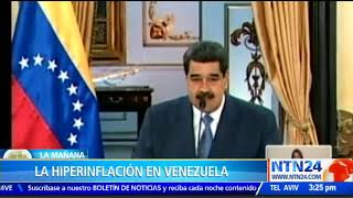 Maduro incrementó el salario en Venezuela en un poco más de 52 dólares al mes [upl. by Nachison]