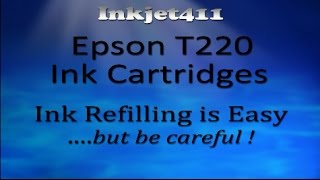 Epson 220 Ink Refilling [upl. by Hassin741]