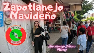 Zapotlanejo Navideño 4K walking tour [upl. by Farrica]