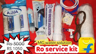 MG water solution complete Ro water purifier service kit  ro filter replacement kit [upl. by Eidok]