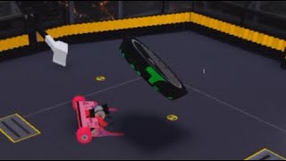 Axolotl vs Chronos Roblox BattleBots Season 2 fight card 1 [upl. by Arvell556]