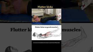 flutter kicks shorts youtubeshorts shortvideo fitness gym [upl. by Candy388]