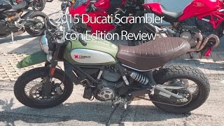 2015 Ducati Scrambler Uban Enduro Edition Motorcycle Review [upl. by Annahsohs974]