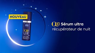 Le NOUVEAU Sérum ultra récupérateur de nuit Q10 de NIVEA  2x Q10 pure [upl. by Harbert]