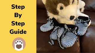 Dog Booties  Crochet Tutorial [upl. by Chelsea]