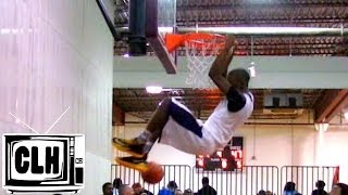 6th Grader DUNKS IN GAME  Shemar Morrow Dunk at NYBL  Class of 2020 Basketball [upl. by Airahcaz20]