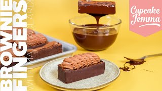 Decadent Rich Chocolate Brownie Bites recipe with Matt Adlard  Cupcake Jemma [upl. by Ryon]