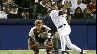 John Sterling Tribute Bernie Williams Walk Off Home Run 1996 ALCS Game 1 WABC Audio [upl. by Deehsar814]