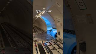 Aircraft cargo door open scene from inside avgeek fly landing takeoff rollsroyce shorts [upl. by Kenleigh]