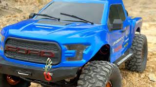 Mercedes Brabus and Ford Raptor F150 RC Crawlers [upl. by Ilene]