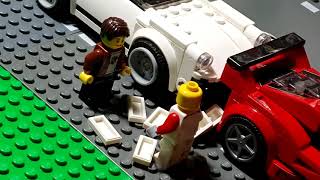 Lego Stop motion I Porsche [upl. by Ihp]