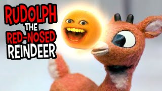 Annoying Orange  Storytime Rudolph the Red Nosed Reindeer [upl. by Wynne]