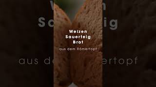 Sauerteig Brot aus dem Römertopf  einfach amp lecker [upl. by Ransom537]