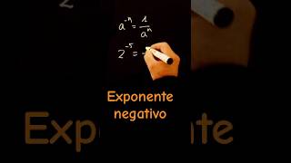 Exponente negativo [upl. by Atoel]