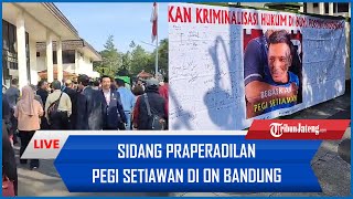 🔴Live  Suasana Sidang Praperadilan Pegi Setiawan di PN Bandung [upl. by Olds]