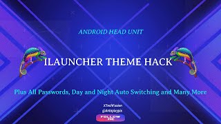 Mastering Android Head Unit iLauncher Theme Hack Driving App🚗💡tseries ts10 ts18 [upl. by Ewart]