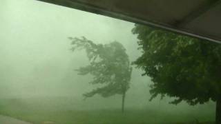 South Dakota Thunderstorm with 80mph wind gusts Nature at its worst [upl. by Asela]