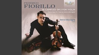 36 Caprices Op 3 for Violin III Allegro Arr By Marco Misciagna [upl. by Burch524]