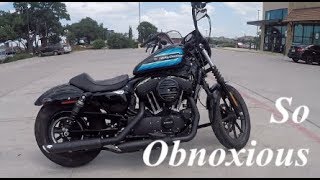 2019 Harley Davidson Iron 1200 First Ride  REVIEW [upl. by Zacherie870]