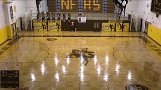 North Farmington High School vs Waterford Kettering High School Womens Varsity Volleyball [upl. by Kalindi812]