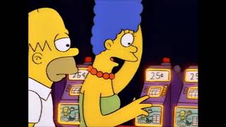 Homer e Marge Simpson al Casinò Burns [upl. by Evatsug]