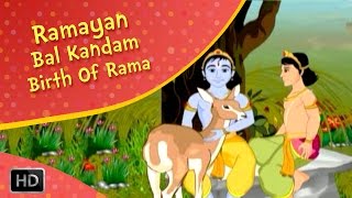 Ramayan Full Movie  Bala Kandam  The Birth of Rama  Animated  Cartoon Stories for Kids  Epic [upl. by Skelton]