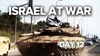 Day 12  Israel at War  Bidens Visit to Israel and Israels Plan to Destroy Hamas [upl. by Albemarle]