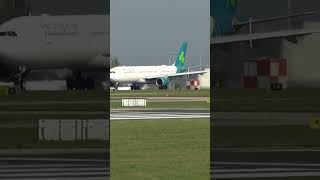 aerlingus a330 close up departure aviation planespotting planes [upl. by Siri]