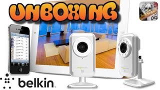 UNNBOXING Camara De Vigilancia BELKIN NETCAM [upl. by Jess]